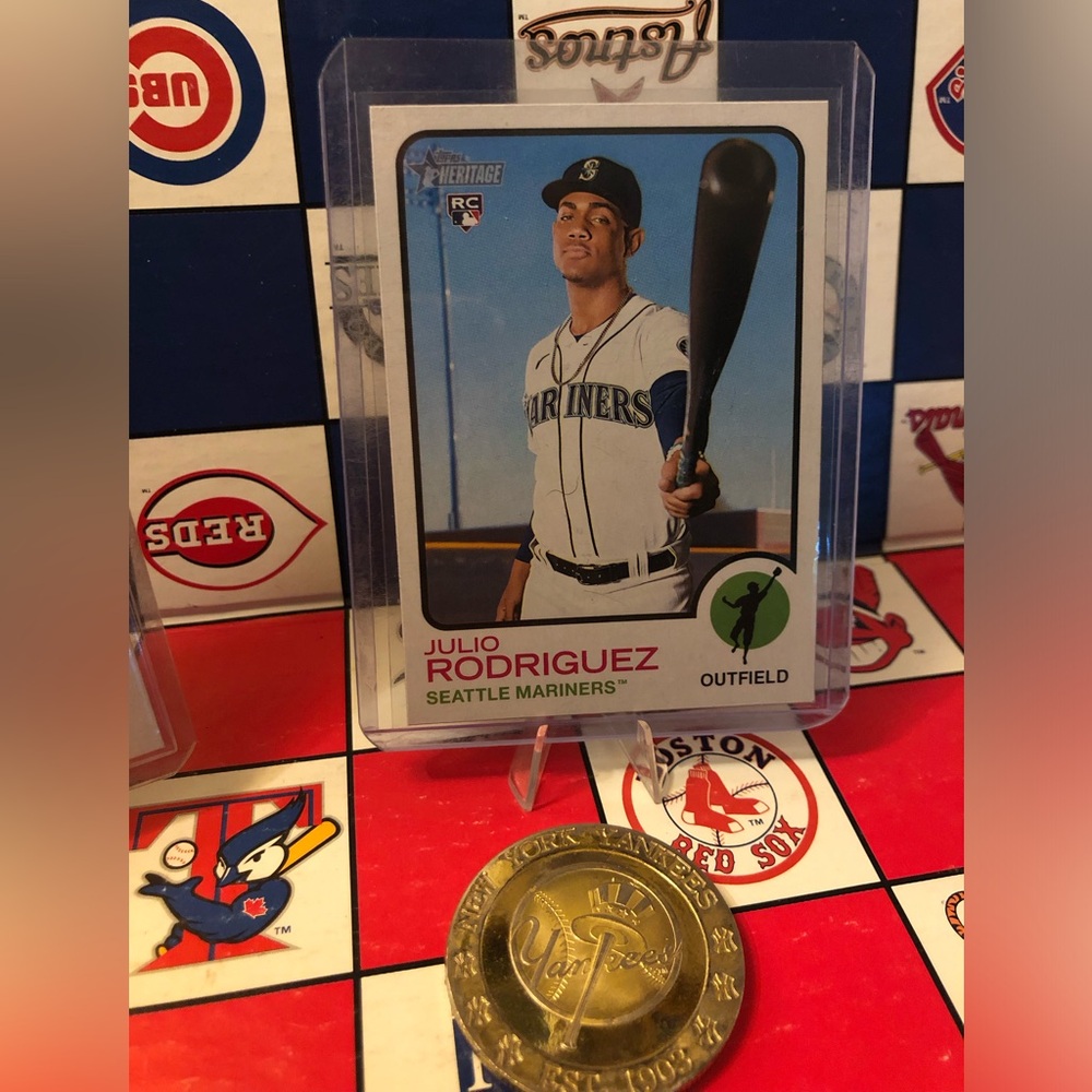 Julio Rodriguez rookie card